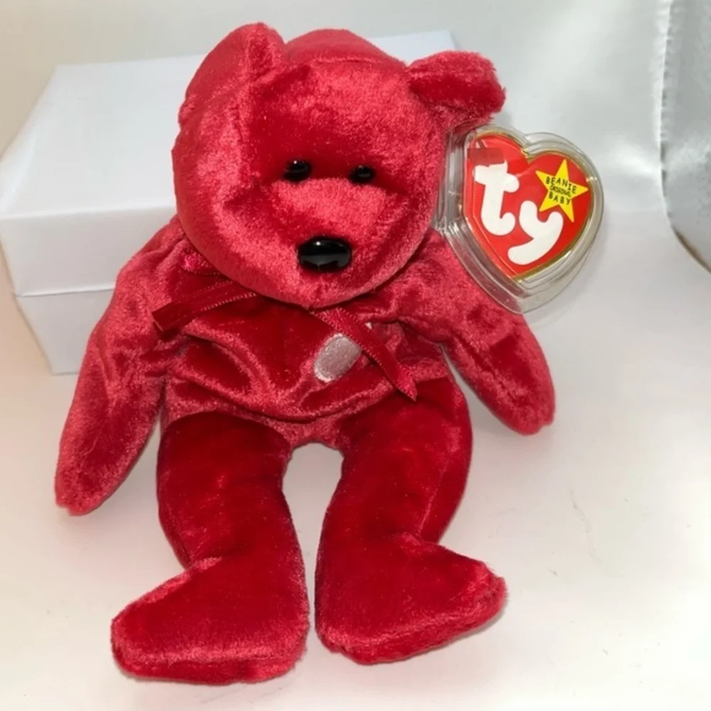 Ty Valentina Beanie Baby Bear‎ - Picture 2 of 9
